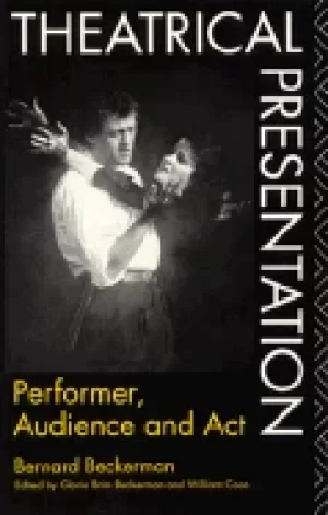 Image of theatrical presentation performer audience and act