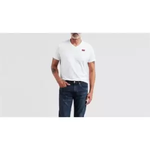 Levis Levis Short Sleeve Organic V Neck T Shirt - White