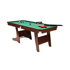 Charles Bentley Premium 6ft Pub Style Folding Snooker and Pool Games Table