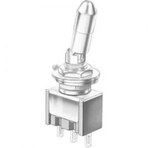 image of Toggle switch 30 Vdc 4 A 1 x OnOn Marquardt 9047.