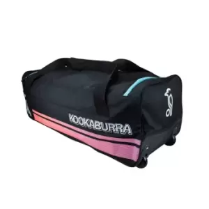 image of Kookaburra 8000 Wheelie Cricket Bag 33 - Black