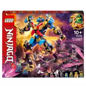 image of LEGO NINJAGO: Nya's Samurai X MECH Action Figure Set (71775)