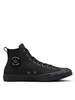 image of Converse Chuck Taylor All Star Water Resistant Hi - Black/Grey, Size 6, Men