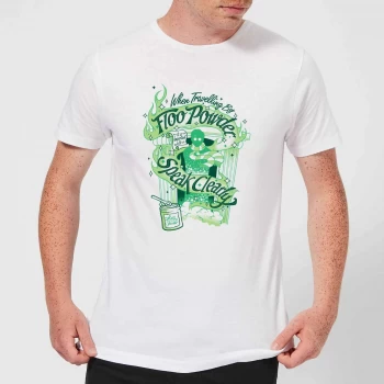 Image of Harry Potter Floo Powder Mens T-Shirt - White - XS