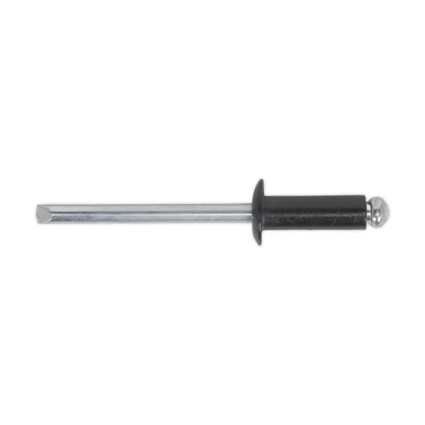 Image of Sealey RAB4814S Aluminium Rivet Black Standard Flange 4.8 x 14mm Pack of 200