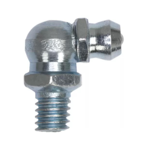 Image of Genuine SEALEY GNI15 Grease Nipple 90° 1/8BSP Gas Pack of 25