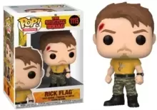 image of Funko Pop! Movies : The Suicide Squad - Rick Flag