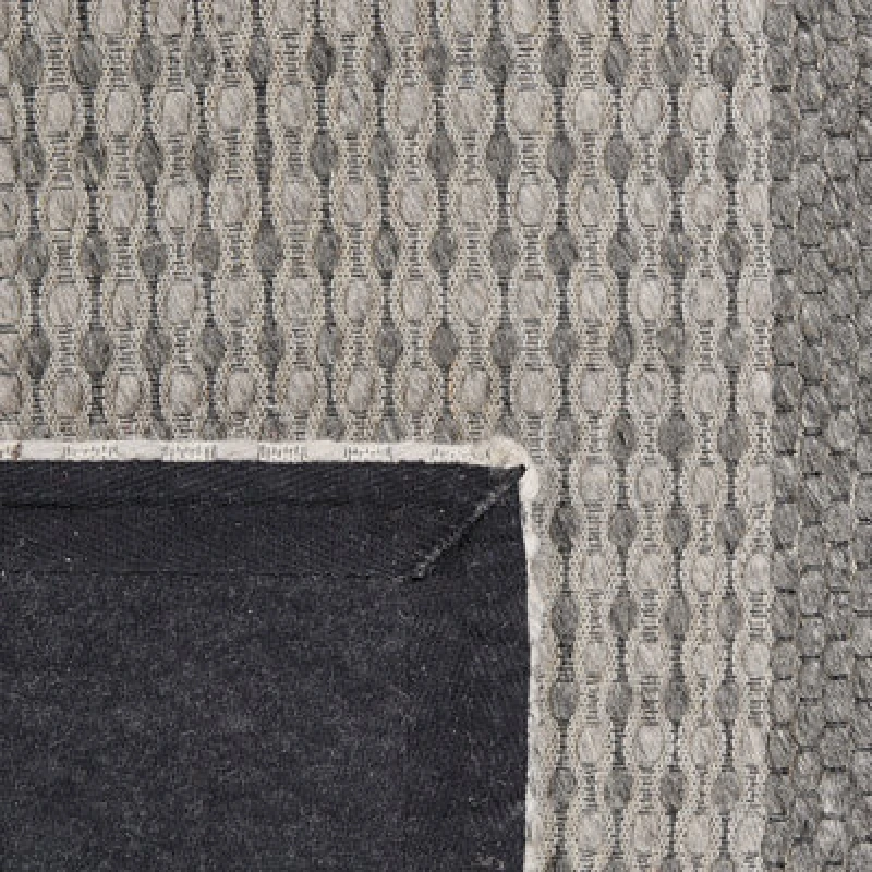 Image of Beliani Rug Akkaya Blue 140 X 200 Cm Wool