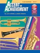Image of accent on achievement book 1 e flat alto saxophone