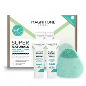 image of Magnitone London SuperNaturals Sonic Pure Cleanse and Nourish Set