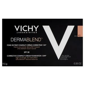 Image of Vichy Dermablend Compact Cream Foundation 45 Gold