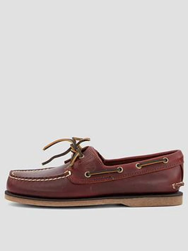 Image of Timberland - 25077 Classic Boat - Rootbeer - UK 12.5 Brown male DA0278RTB12H