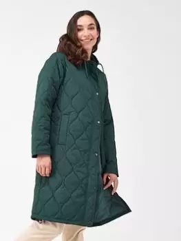 image of Regatta Jaycee Baffled/quilted Jackets, Dark Green, Size 8, Women