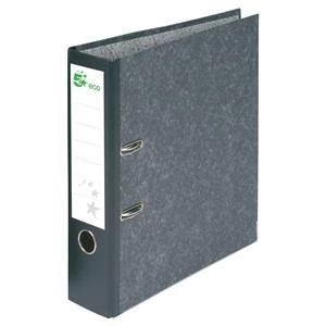 image of 5 Star Eco A4 Lever Arch File 70mm Spine Lockable Cloud Effect