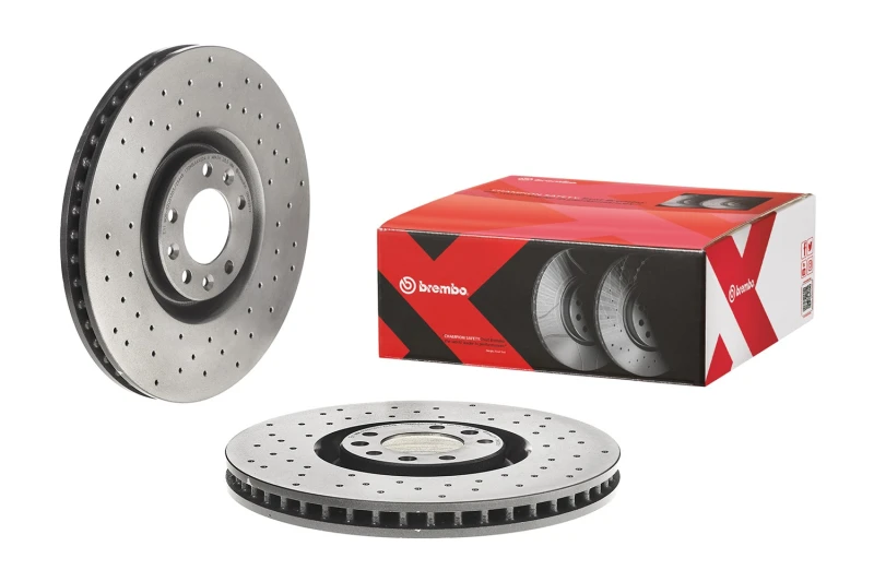 Image of BREMBO Brake disc BREMBO 09.A829.1X