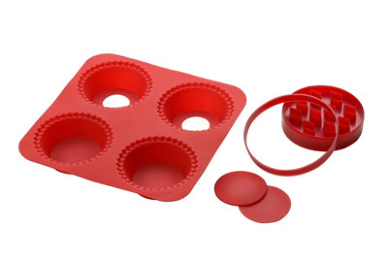 Image of Premier Housewares Hallie Red Pie Maker Red