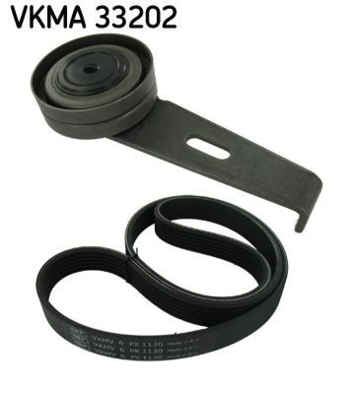 Image of SKF V-Ribbed Belt Set SKF VKMA 33202