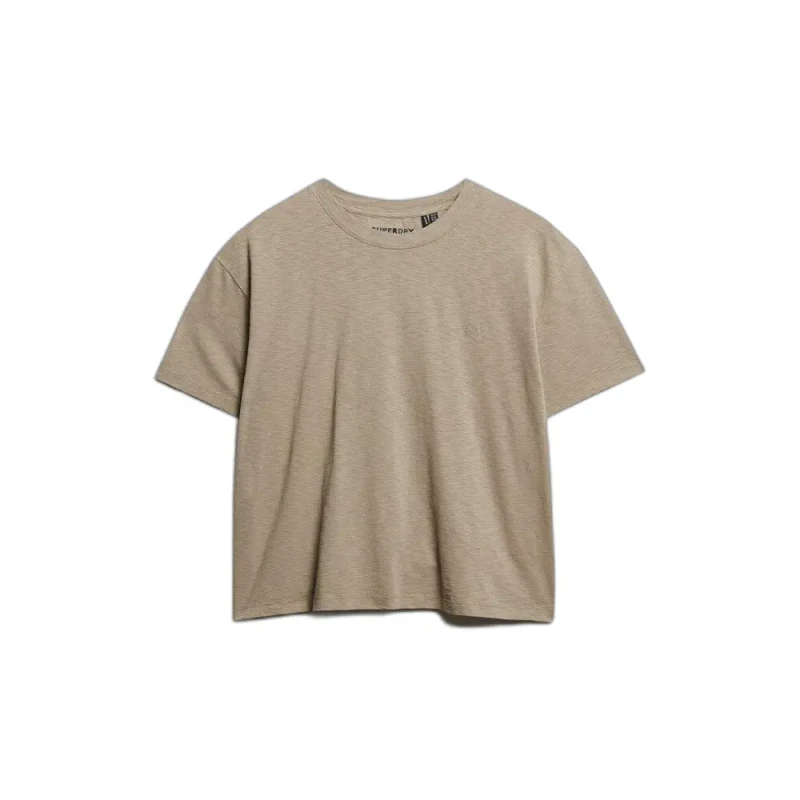 Image of Superdry Womens T-Shirt Superdry Studios Beige Female XS
