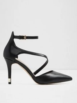 Image of Aldo Vetrano Heeled Shoes - Black, Size 7, Women