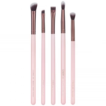 image of Luxie - Rose Gold Eye Essential Brush Set