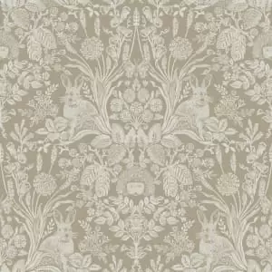 Image of Holden Decor Harlen Beige Wallpaper - 10.05m x 53cm