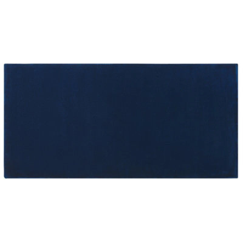 Image of Beliani Rug Gesi Ii Navy Blue 80 X 150 Cm Viscose