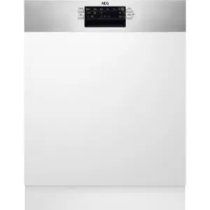Image of AEG 6000 Series FEE63600ZM Full Size Semi Integrated Dishwasher