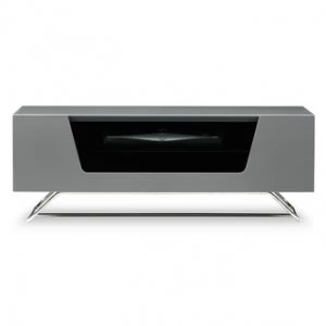 image of Alphason CRO21000CBGR Chromium 2 TV Cabinet 1000mm Wide in Grey High G