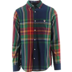 Image of GANT Evening Blue Banner Shield Shirt