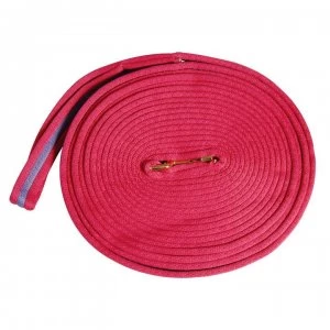 Image of Kincade Two Tone Padded Lunge Rein - Pink/Purple
