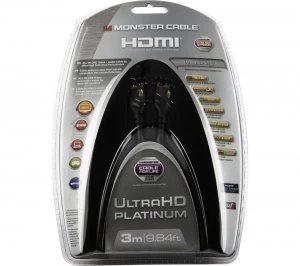 image of MONSTER Platinum Ultra High Speed HDMI Cable with Ethernet 3m Gold