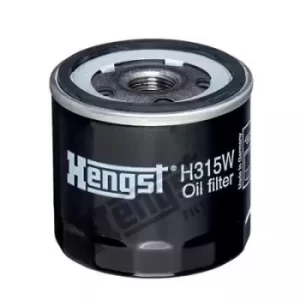 image of Spin-On Oil Filter H315W by Hella Hengst