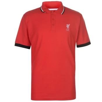 Image of Source Lab Liverpool Polo Shirt Mens - Red