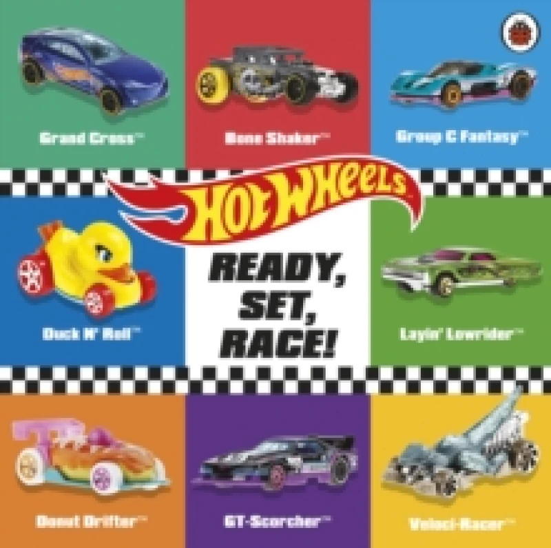 Image of Hot Wheels: READY, SET, RACE! Board book