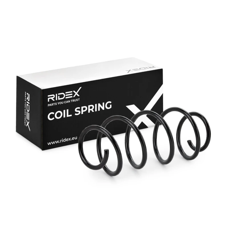 Image of RIDEX 188C2408 Coil spring Front Axle Coil Spring (188)