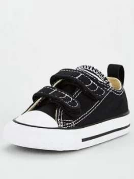 Image of Converse Chuck Taylor All Star Ox 2V Infant Trainer - Black