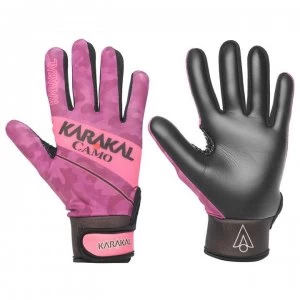 Image of Karakal Camo GAA Gloves Mens - Purple/M/Camo