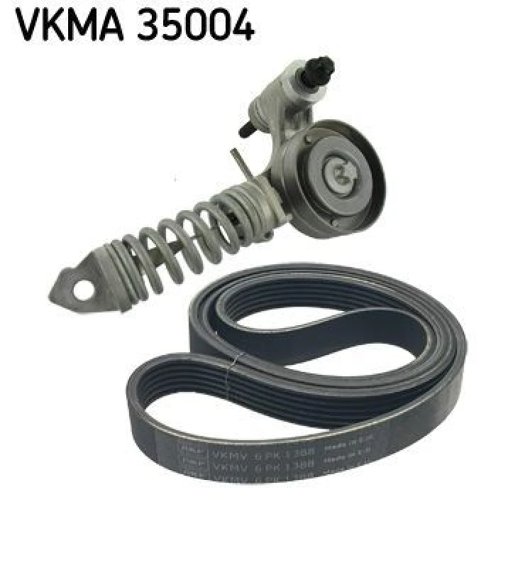 Image of SKF V-Ribbed Belt Set SKF VKMA 35004