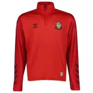 image of 2021-2022 Southampton Home Quarter Zip Sweat Top (Red)