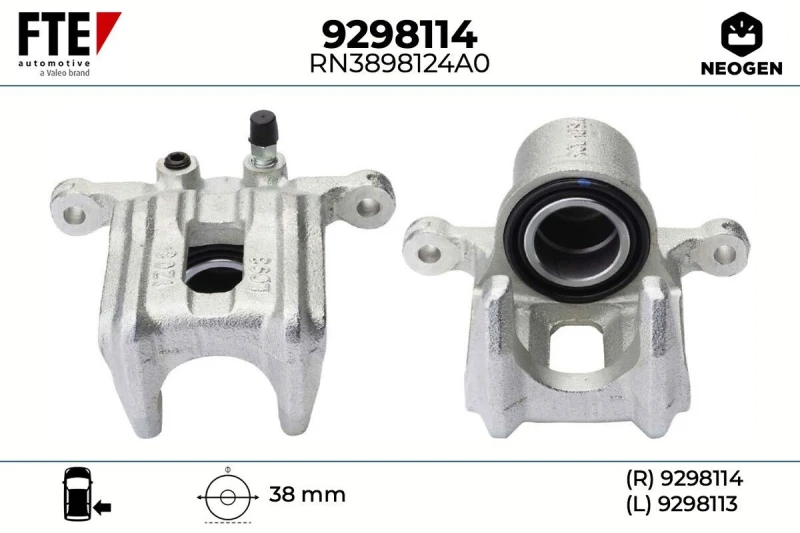 Image of Brake caliper FTE 9298114
