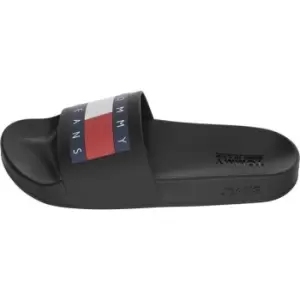 image of Tommy Jeans Pool Sliders - Black