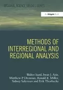 Image of methods of interregional and regional analysis