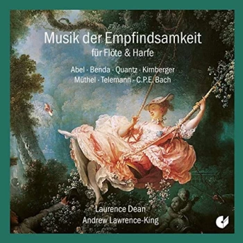 image of Laurence Dean; Andrew Lawrence-King - Musik Der Empfindsamkeit F&uuml;r Fl&ouml;te & Harfe CD