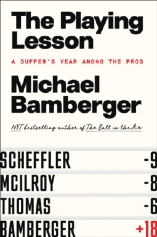 Image of The Playing Lesson : A Duffer's Year Among the Pros Hardback