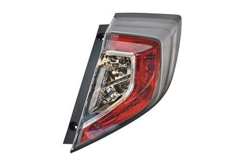 Image of VAN WEZEL 2590922 Rear light Outer section, with bulb holder, Right Combination Rearlight (391)