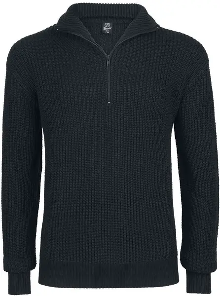 Image of Brandit Marine Troyer Knit jumper Black XXL Men