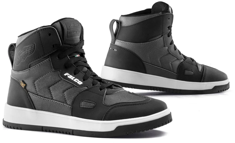Image of Falco Harlem Shoes Black Grey Size 44