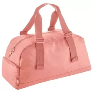 image of Essentials Recycled Holdall (One Size) (Blush Pink) - Bagbase