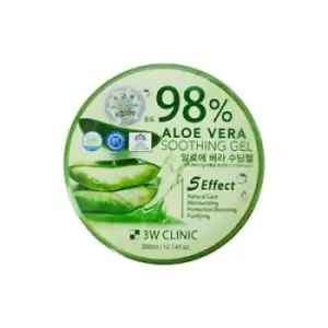 image of 3WClinic - Aloe Vera Soothing Gel 98% - 300ml