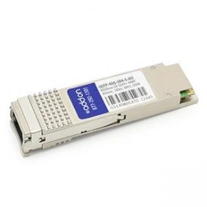 image of AddOn Networks QSFP-40G-SR4-S-AO network transceiver module Fiber optic 40000 Mbps QSFP+ 850 nm